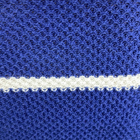 American Eagle Outfitters Nautical Navy & White Striped Open Front Knit Cardigan - Picture 7 of 16